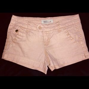 BKE CASUAL rose gold shorts 28